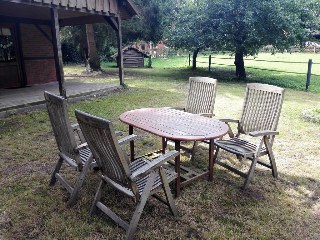 Ferienhaus Am Waldchen Villa Uelsen Exteriör bild
