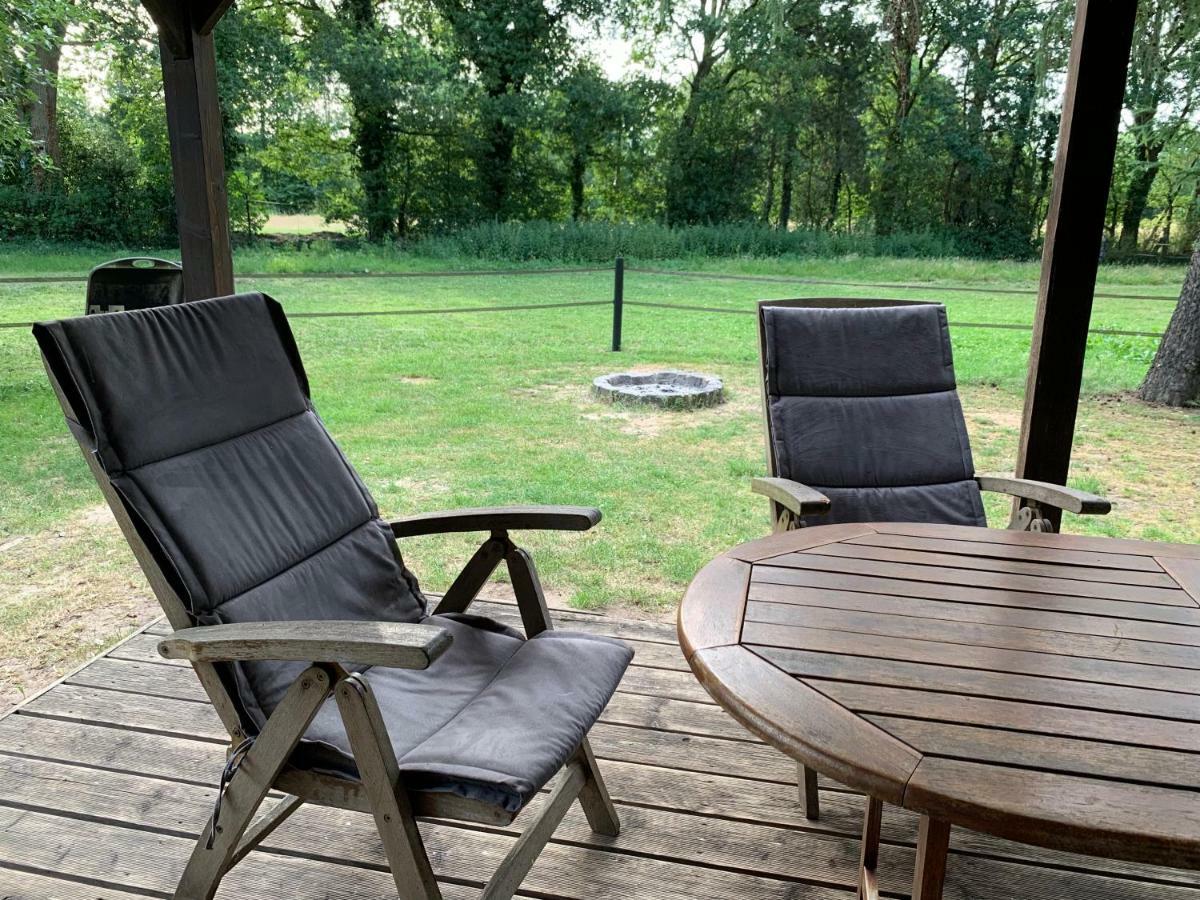 Ferienhaus Am Waldchen Villa Uelsen Exteriör bild